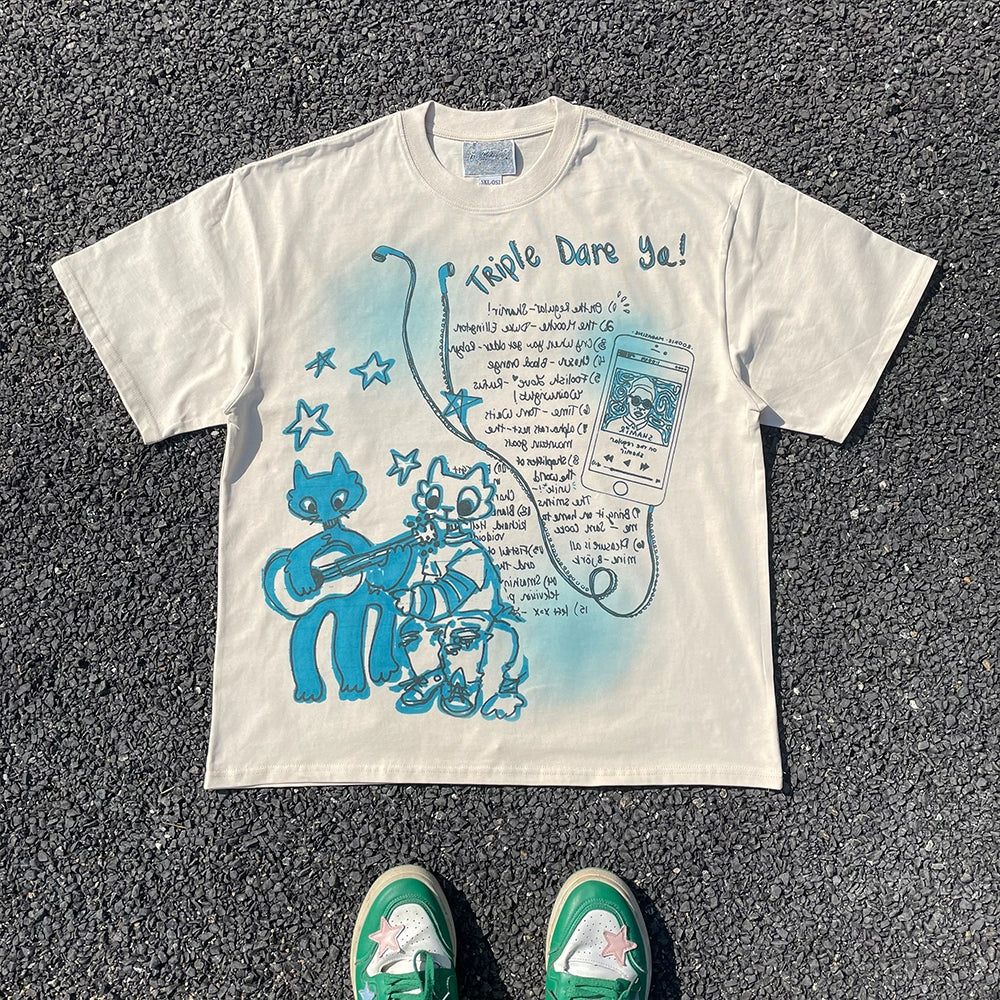 Wang Youbing Studio! Triple 220g 100% Cotton Tee