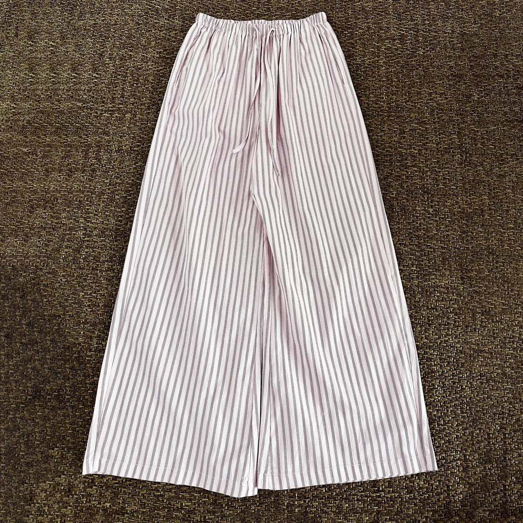 11KN Lazy Vertical Striped Casual Pants