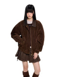 EZEK Leather Lapel Jacket