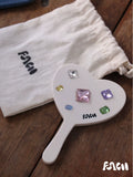 FUNCOO Love Drill Handheld Makeup Mini Mirror