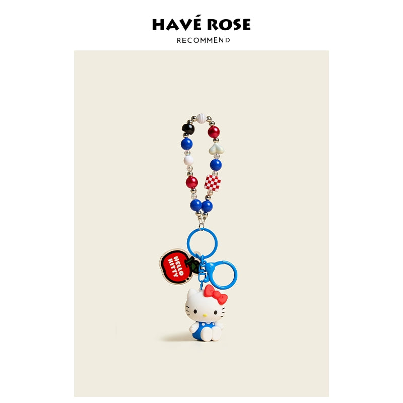 HAVEROSE Hellokitty Cute Girl Heart Pendant