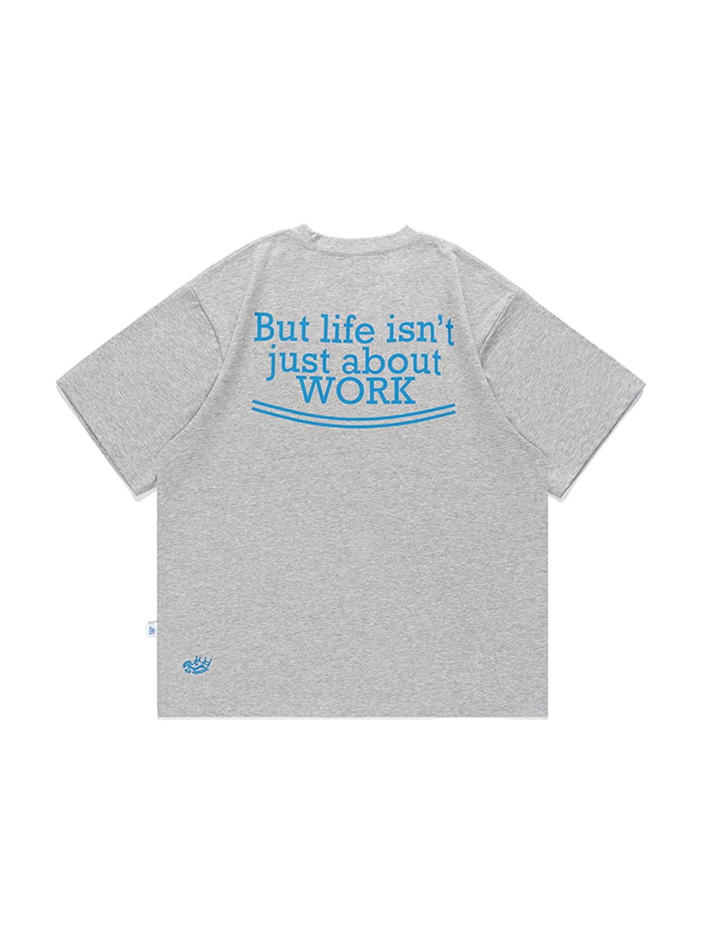 BENT IDEA Letter Print Casual Breathable Tee