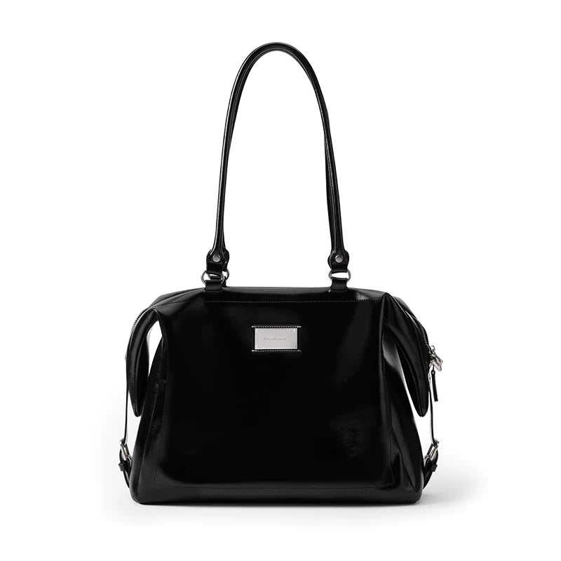 SmoSmos Soft Leather Casual Tote Bag