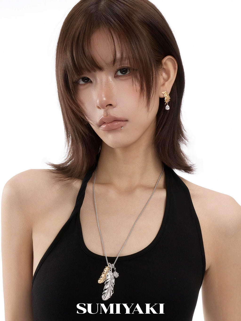 SUMIYAKI Niche Premium Feather Earrings