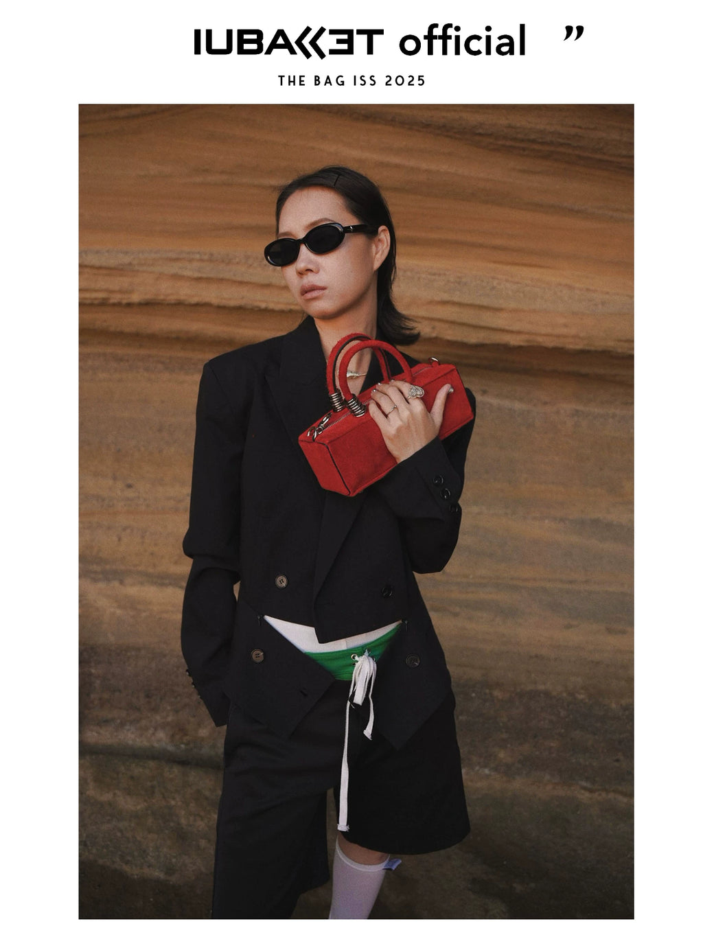 IUBALLET Niche Portable Small Square Bag