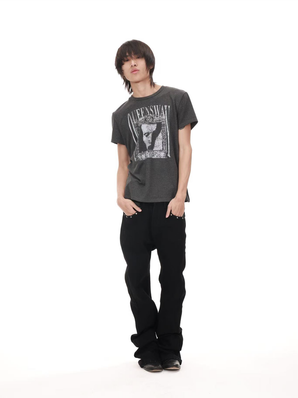 DETW Vintage Premium Front Shoulder Slim Tee