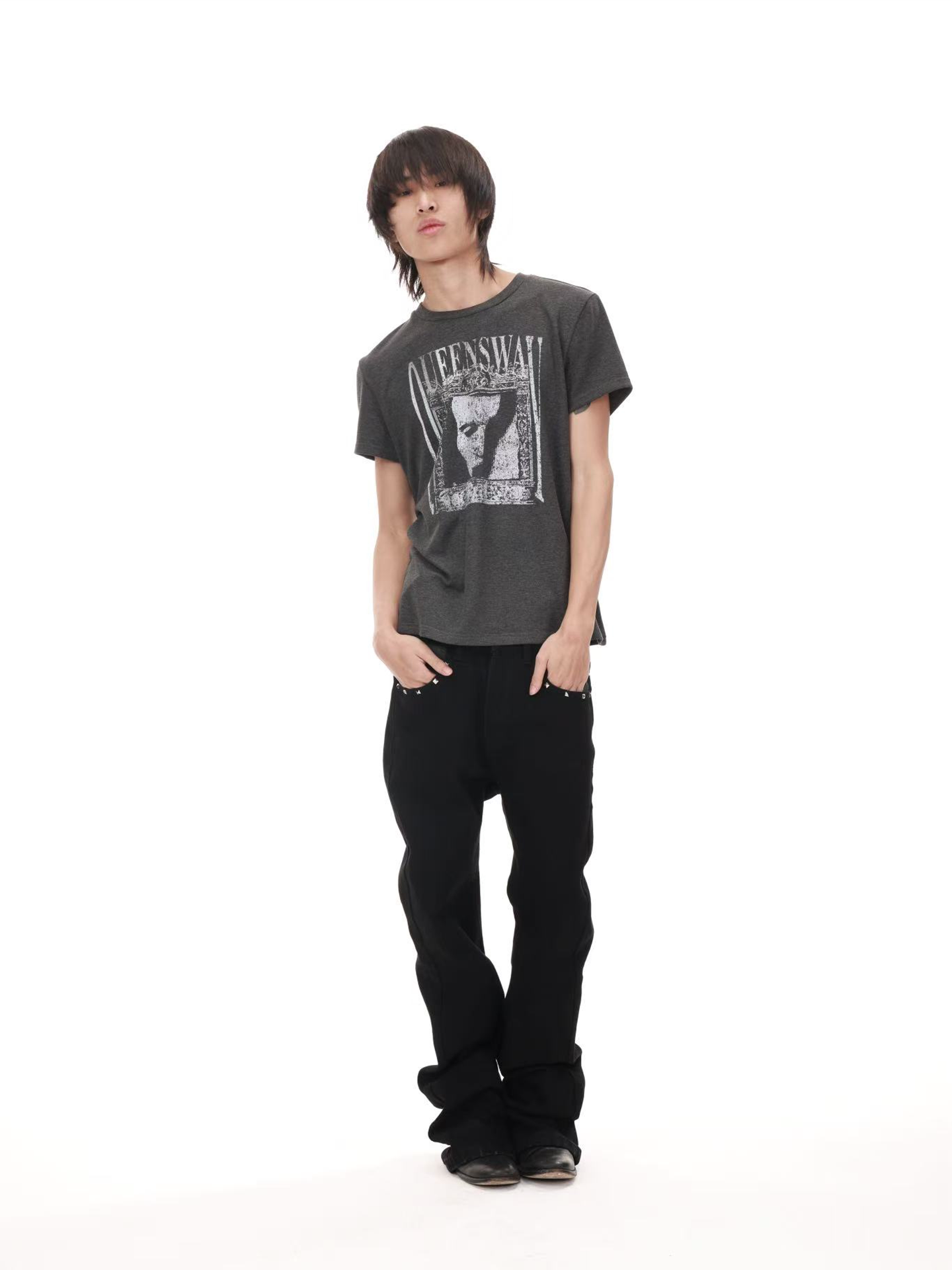 DETW Vintage Premium Front Shoulder Slim Tee
