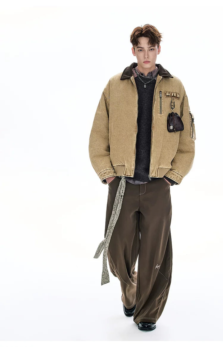 BJHG Retro Thickened Cotton-padded Jacket