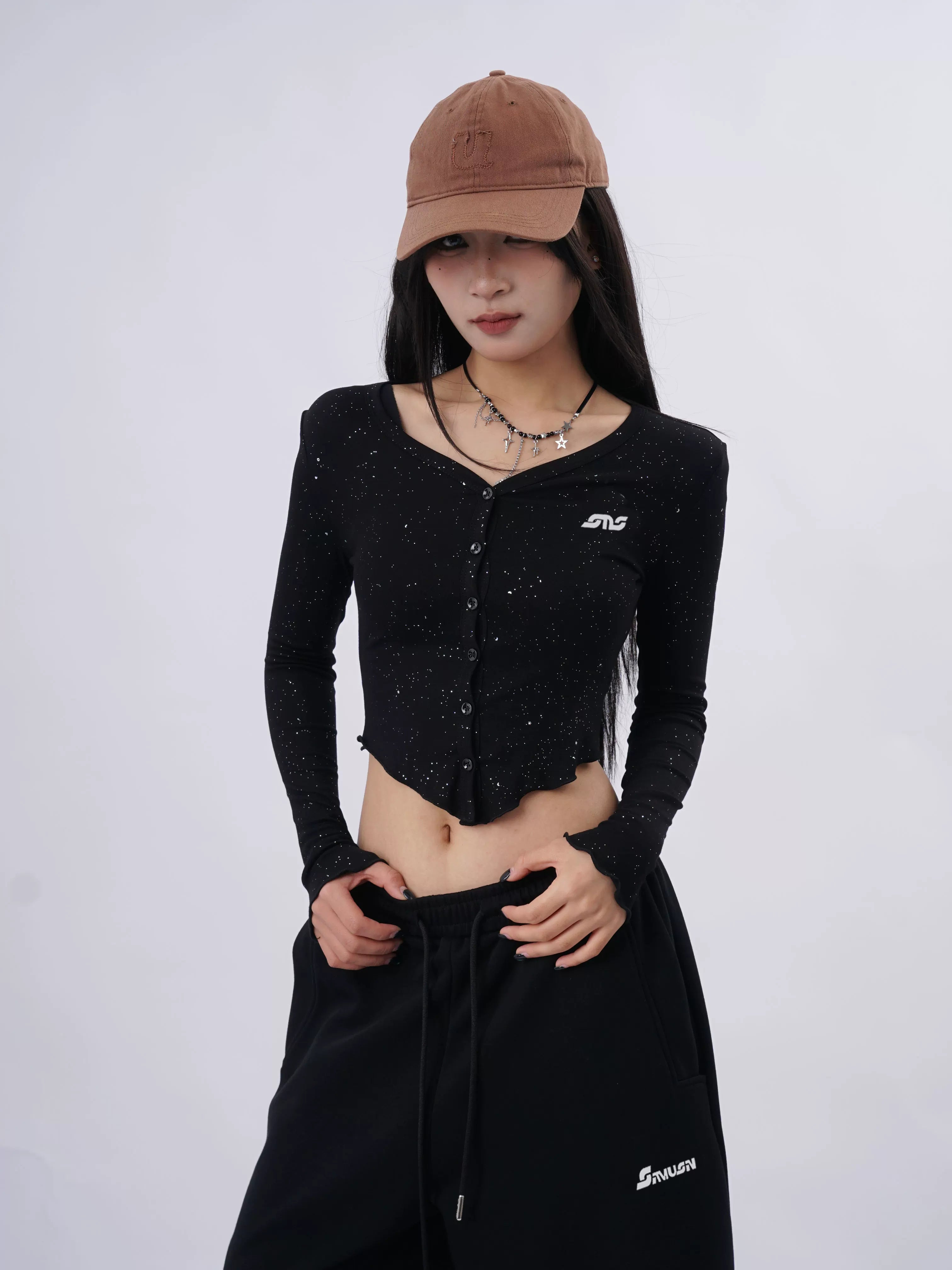 SAMUSAN Gypsy Diamond Skinny Fashion Long Sleeve