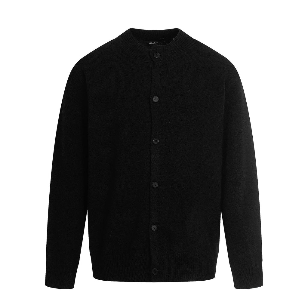 11KN old money retro knitted sweater jacket