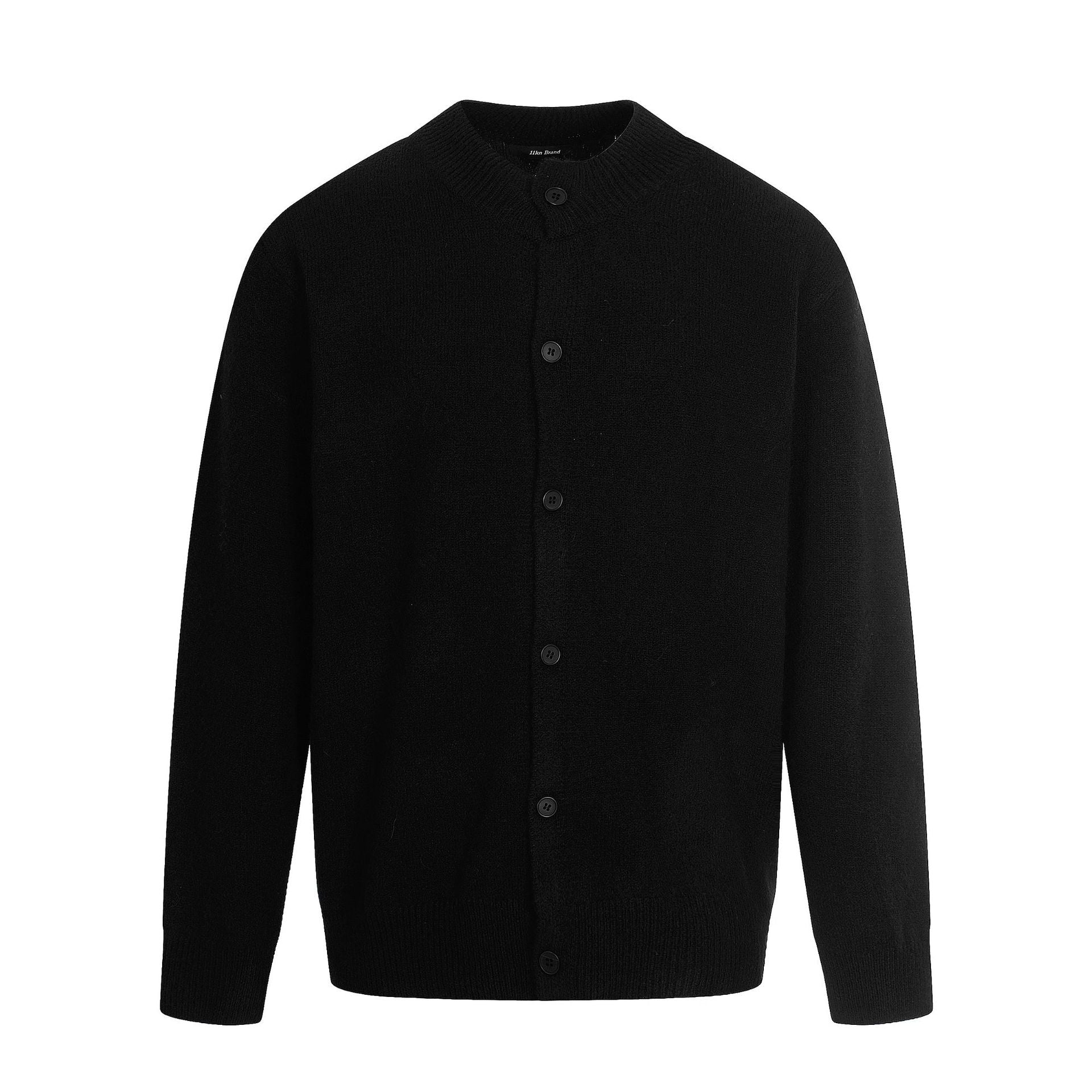 11KN old money retro knitted sweater jacket