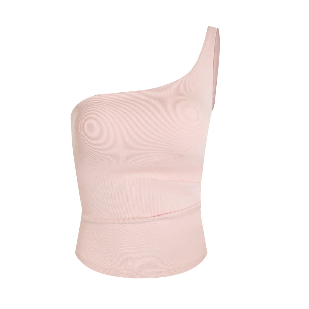 Anna Aneae Slim Sling Vest with Chest Pad Slash Shoulder