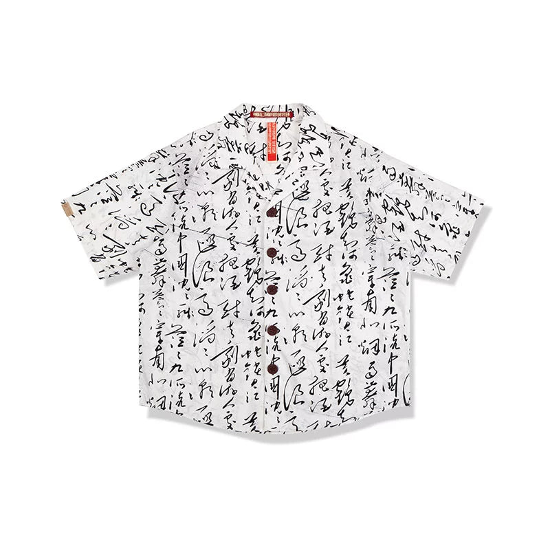 OSCILL Yellow Crane Tower Shirt