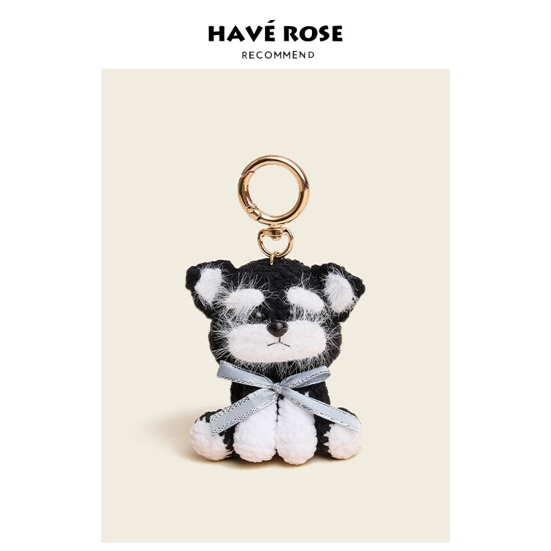 HAVEROSE Schnauzer Puppy Pendant