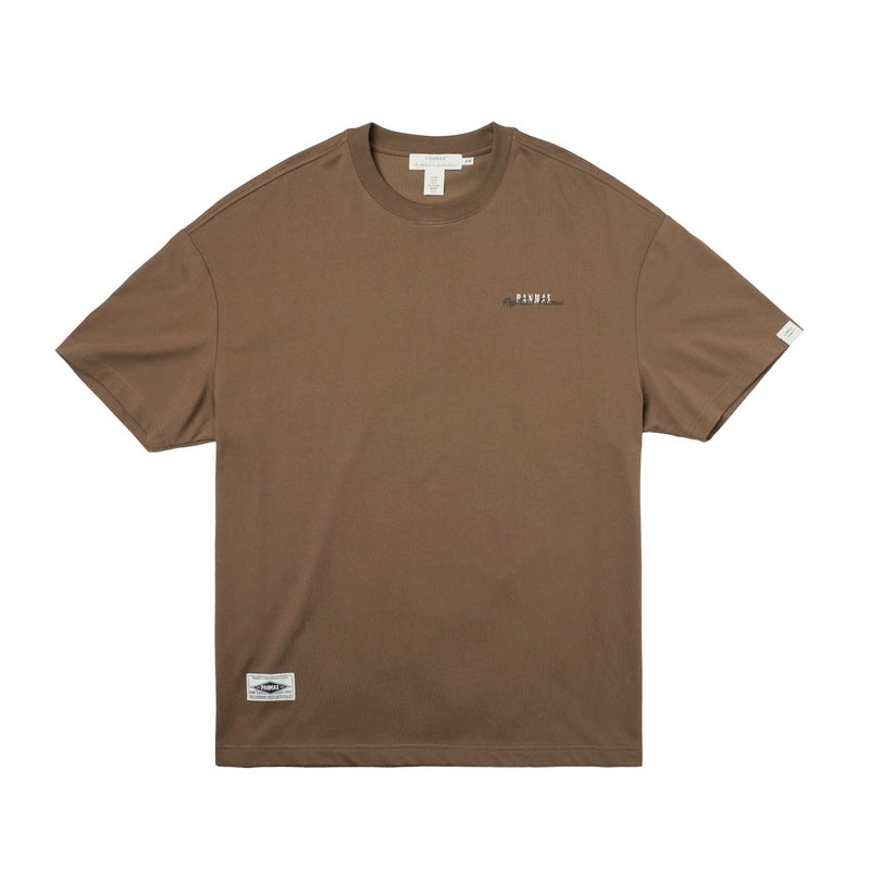 PANMAX Casual Loose Personality Letter Tee