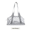 Donkey Polka Dot Versatile Shoulder Handbag