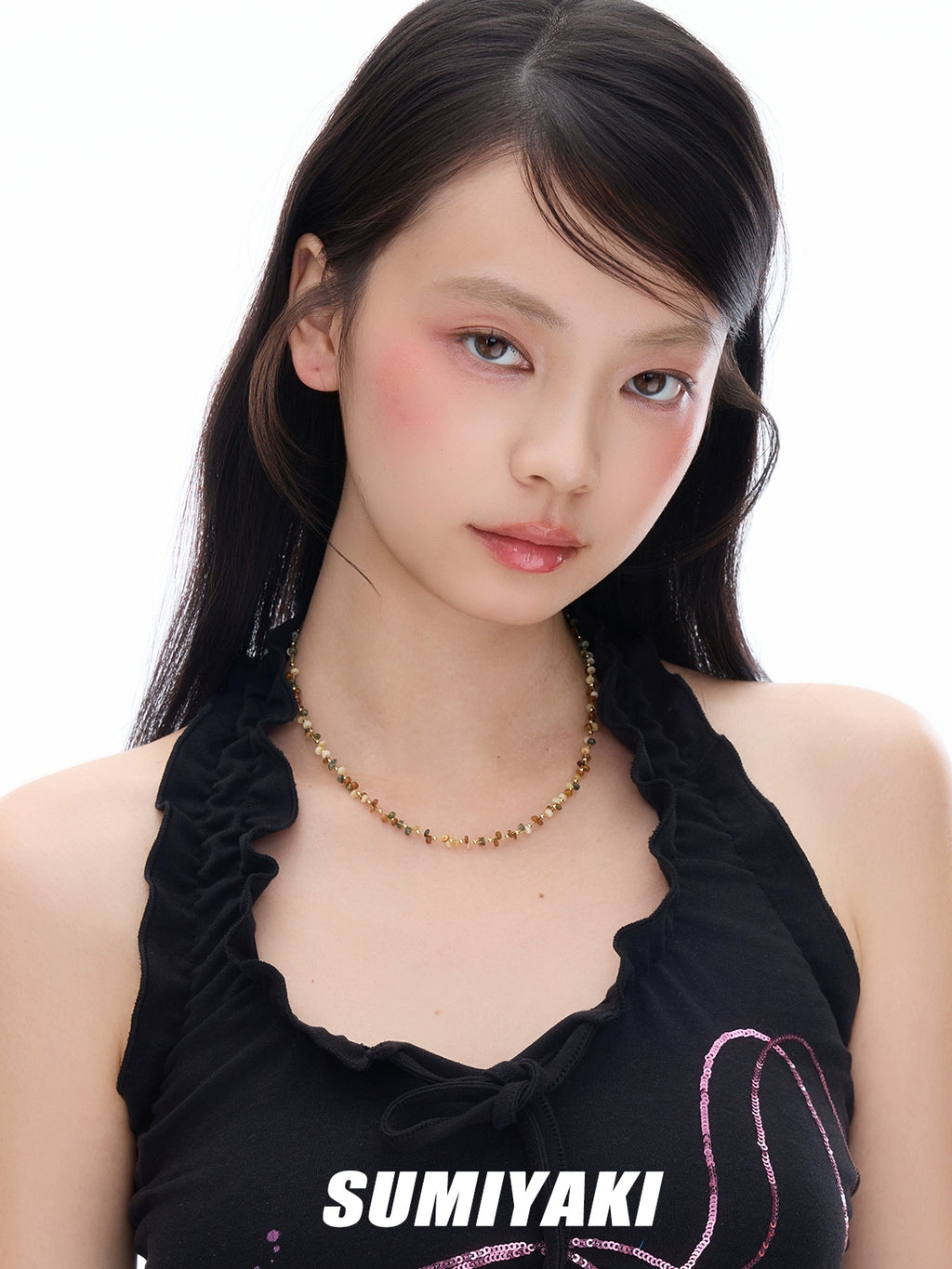 SUMIYAKI Rainbow Dopamine Clavicle Chain