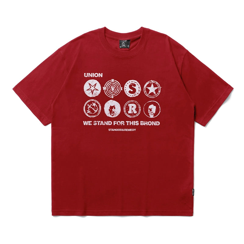 STA X RMD Military Badge Loose Tee