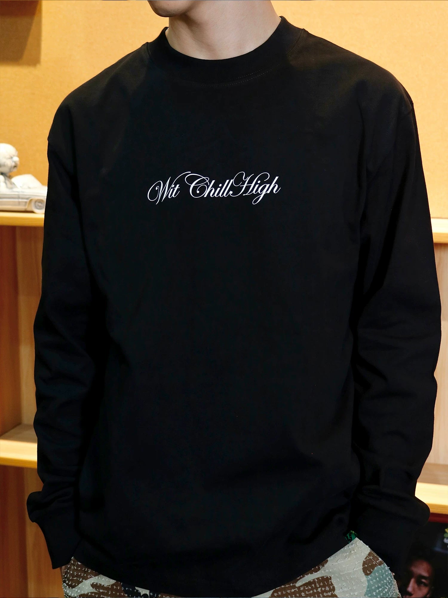 ChillHigh Crew Neck Foundation Loose Long Sleeves