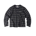 CoosRetro Vintage Rhombus Long Sleeve