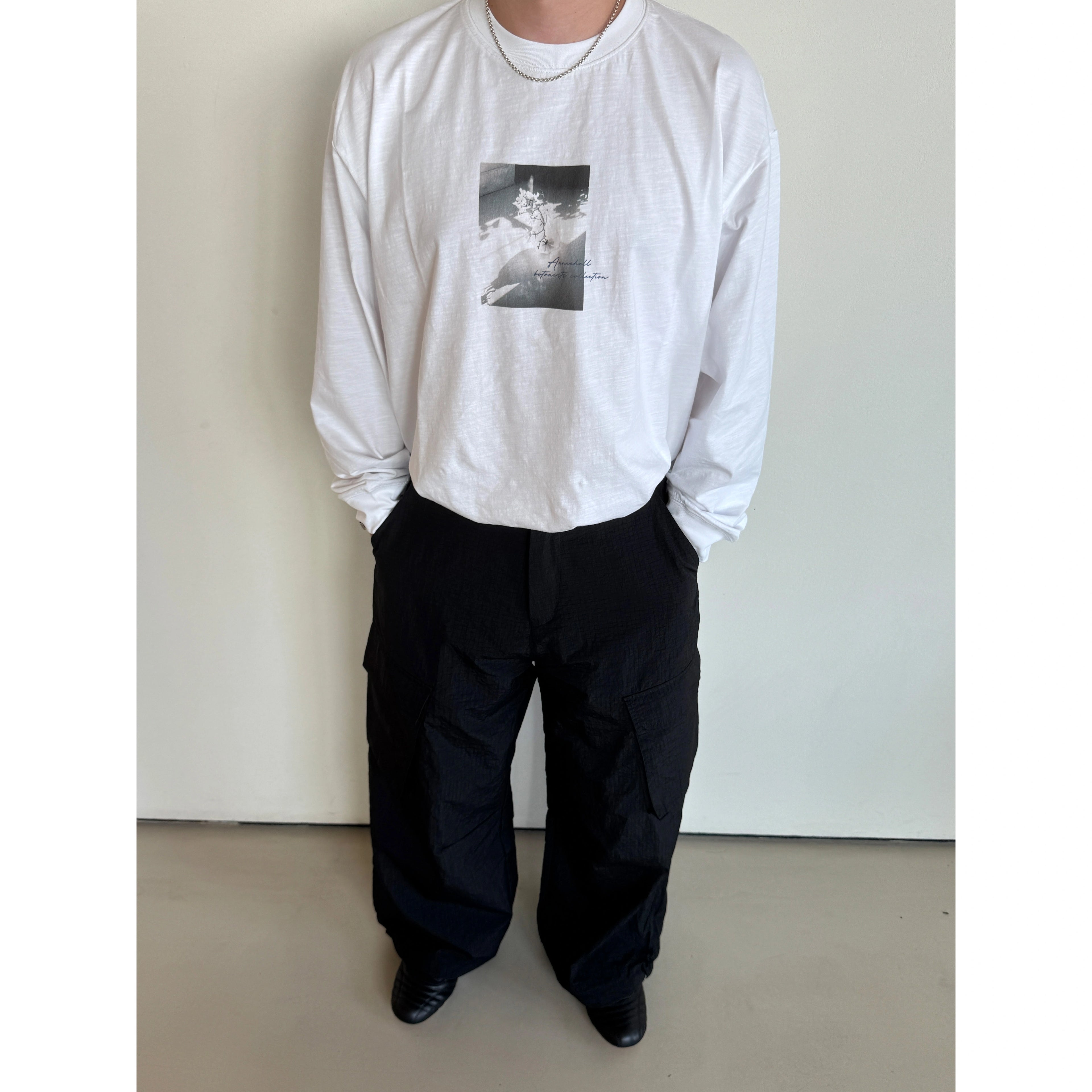 Anniehall Casual Digital Printing Long Sleeve