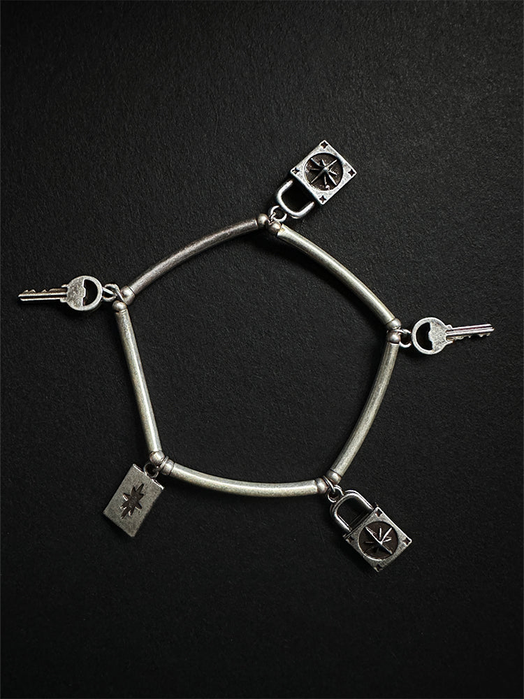 Remedy octagram bracelet key lock