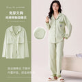 Urban Butterfly with Chest Pad Long Sleeve Three-piece Set Loungewear