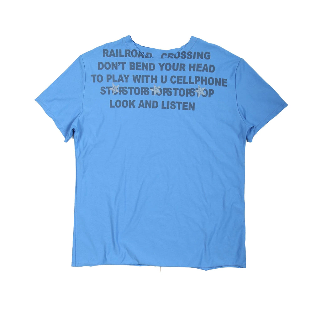 TREClub Retro Star Print Casual Tee