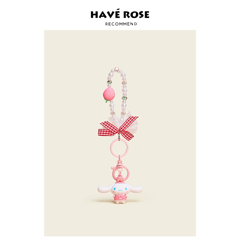 HAVEROSE Hellokitty Cute Girl Heart Pendant