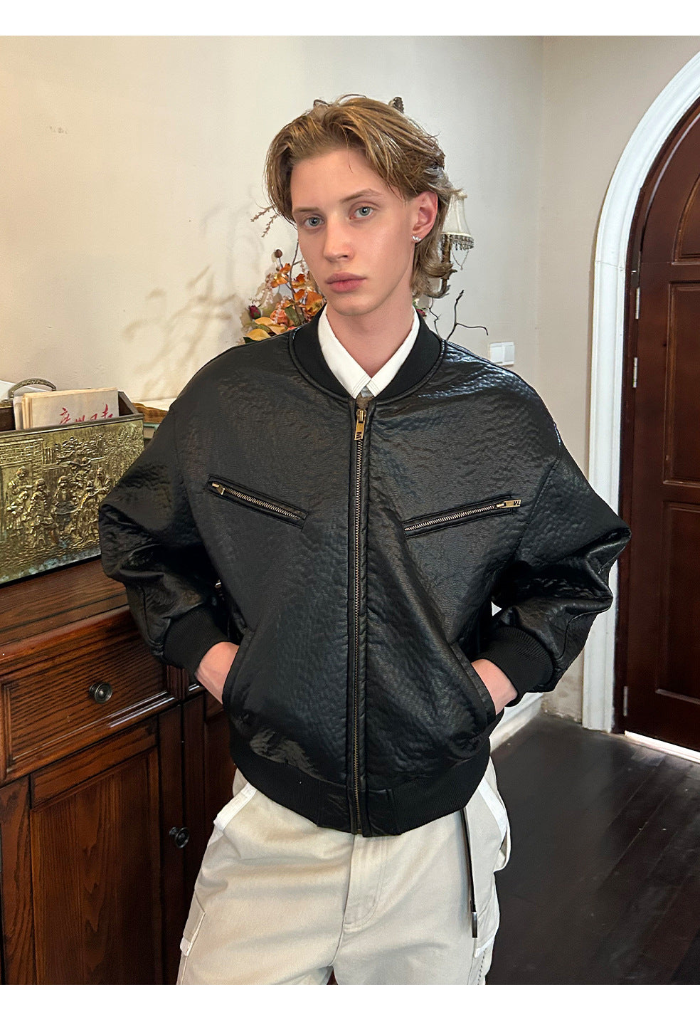 EME Vintage Pleated Jacket