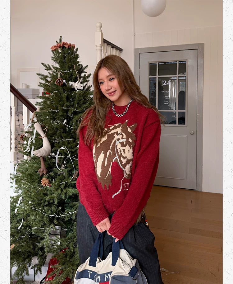 CCYE Lazy Premium Exterior Knitted Sweater