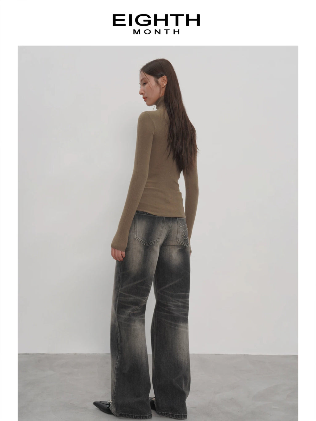 EIGHTHMONTH Vintage Straight Jeans
