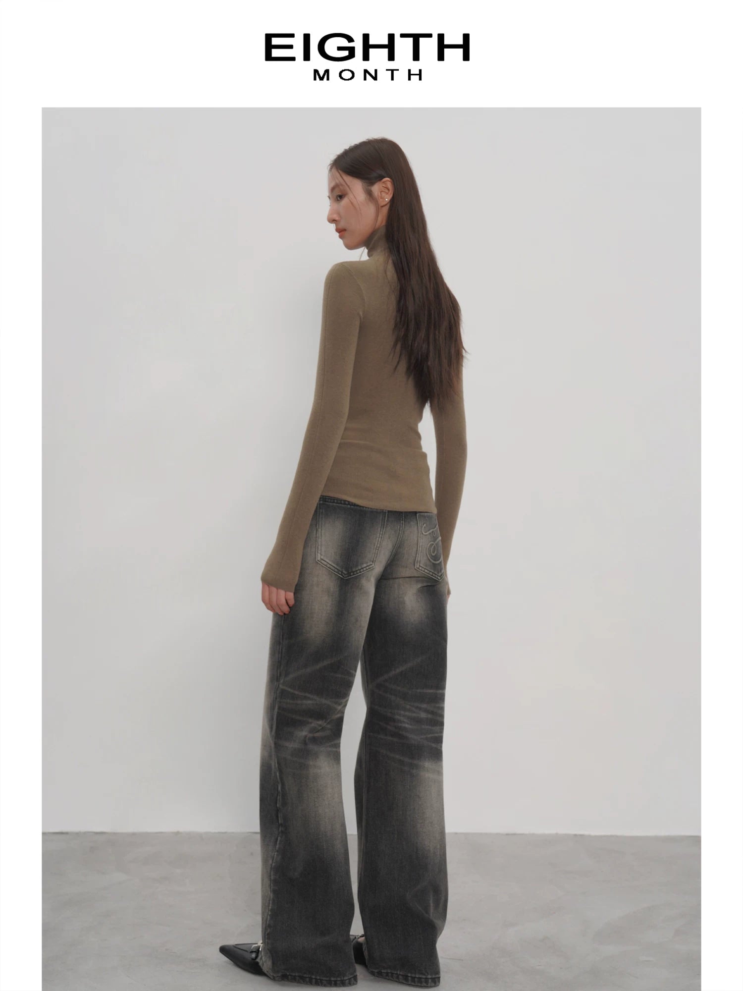 EIGHTHMONTH Vintage Straight Jeans