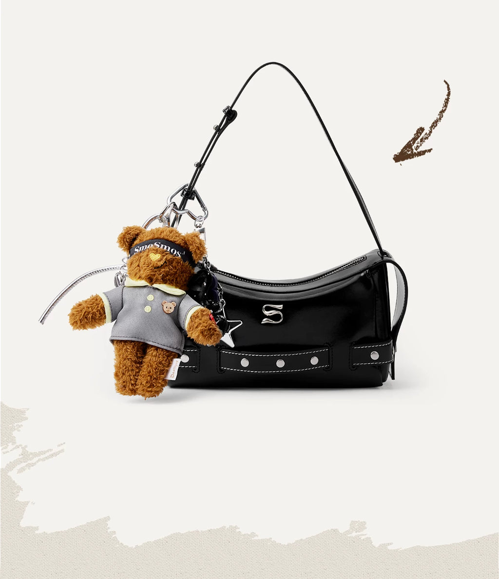 SmoSmos Bear Doll Bag Plush Doll Pendant