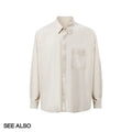SEE ALSO old sister micro profile stacking wear versatile cotton texture double layer pocket design long sleeve shirt LD4332