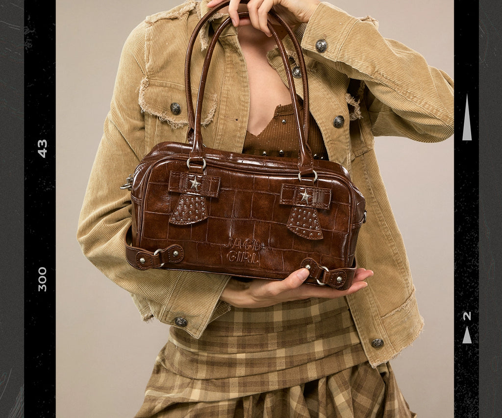 JACD Trendy Cool Retro Spice Girl Shoulder Messenger Bag