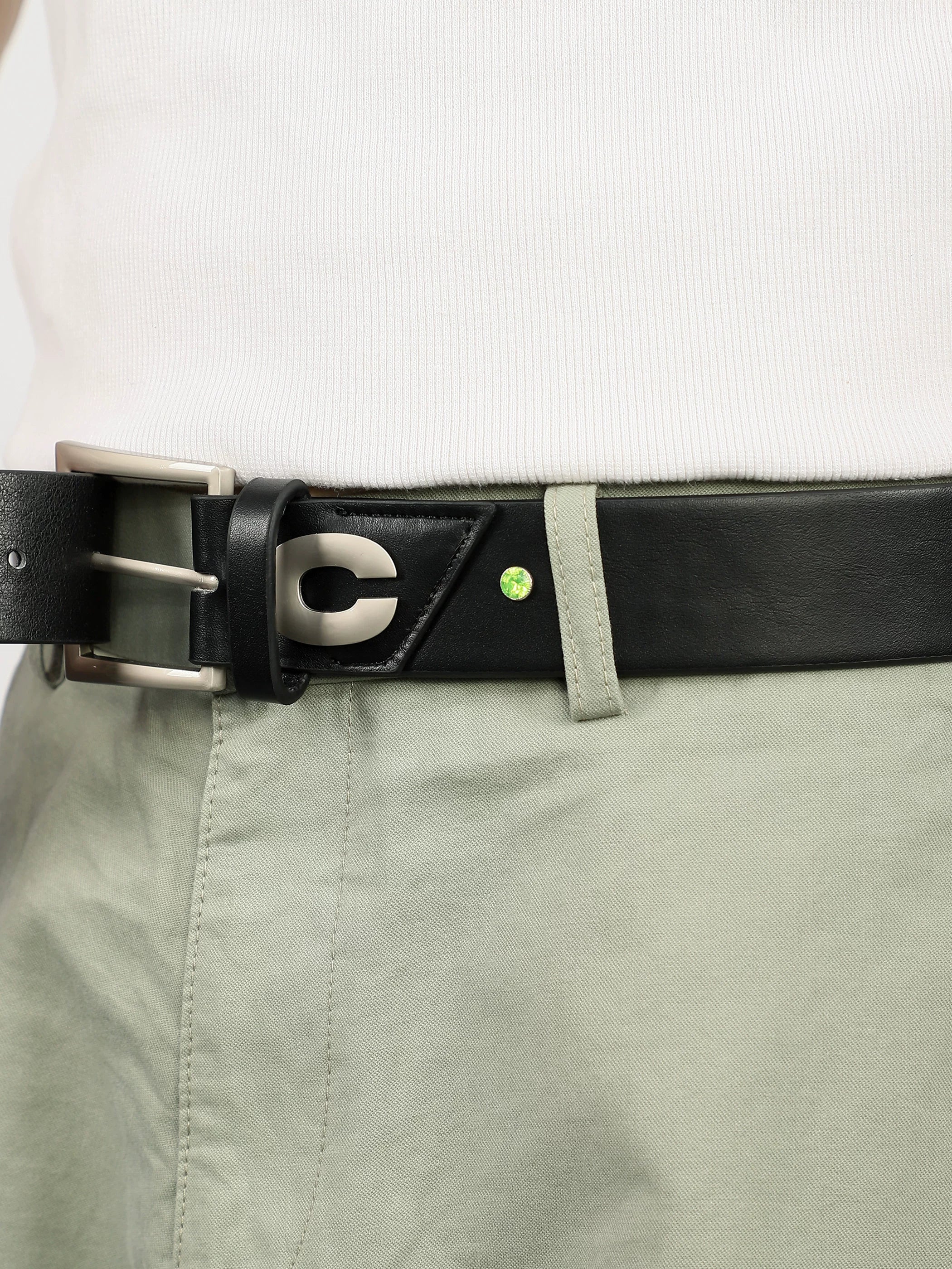 ChillHigh Vintage Embossed Leather Belt