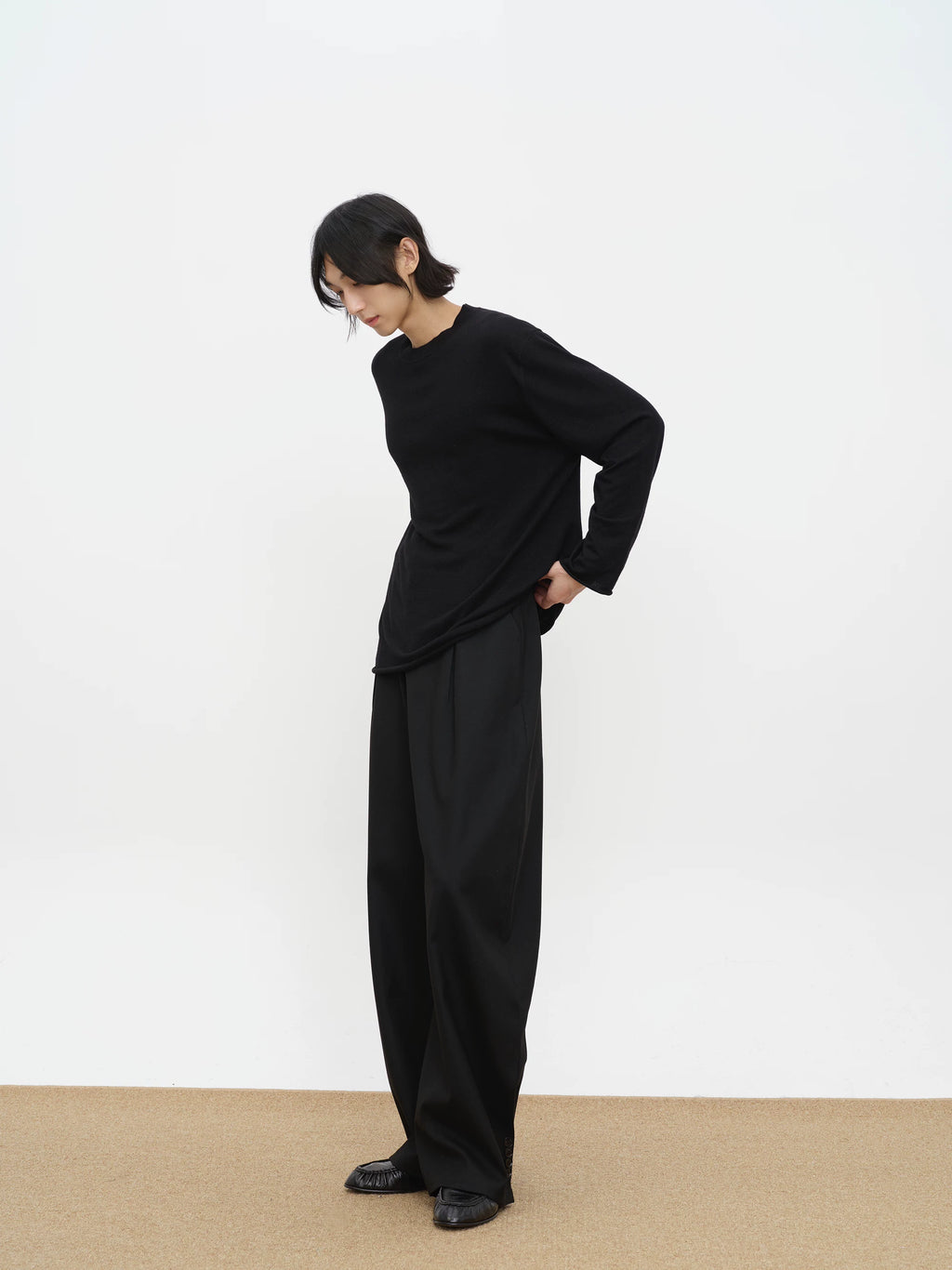 COLN Loose Trousers Scimitar Pants