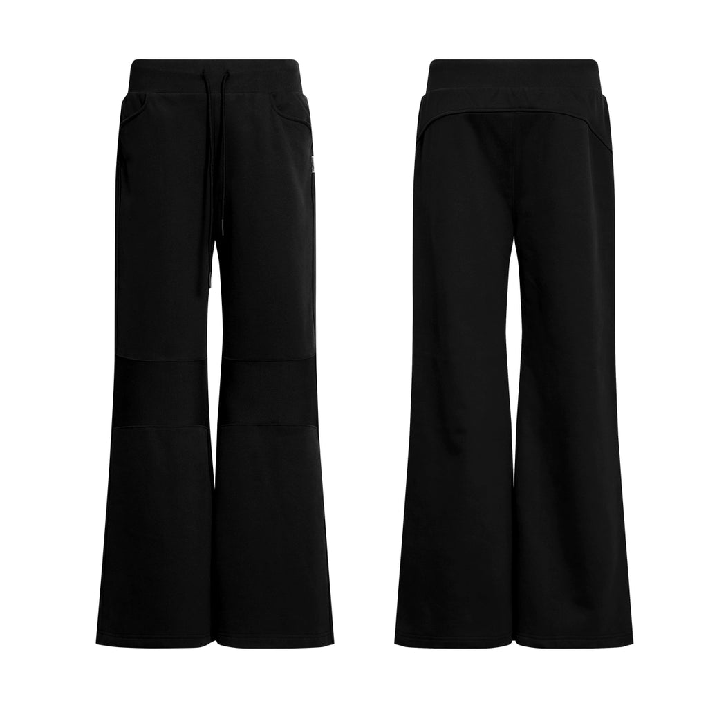 FUNKYFUN Medium and Low Waist Micro-flared Casual Trousers