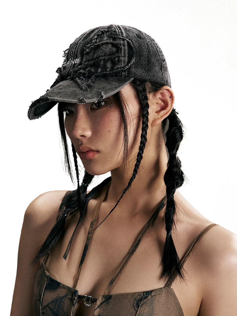 SANB Diablo Collage Old Wrecked Cowboy Cap