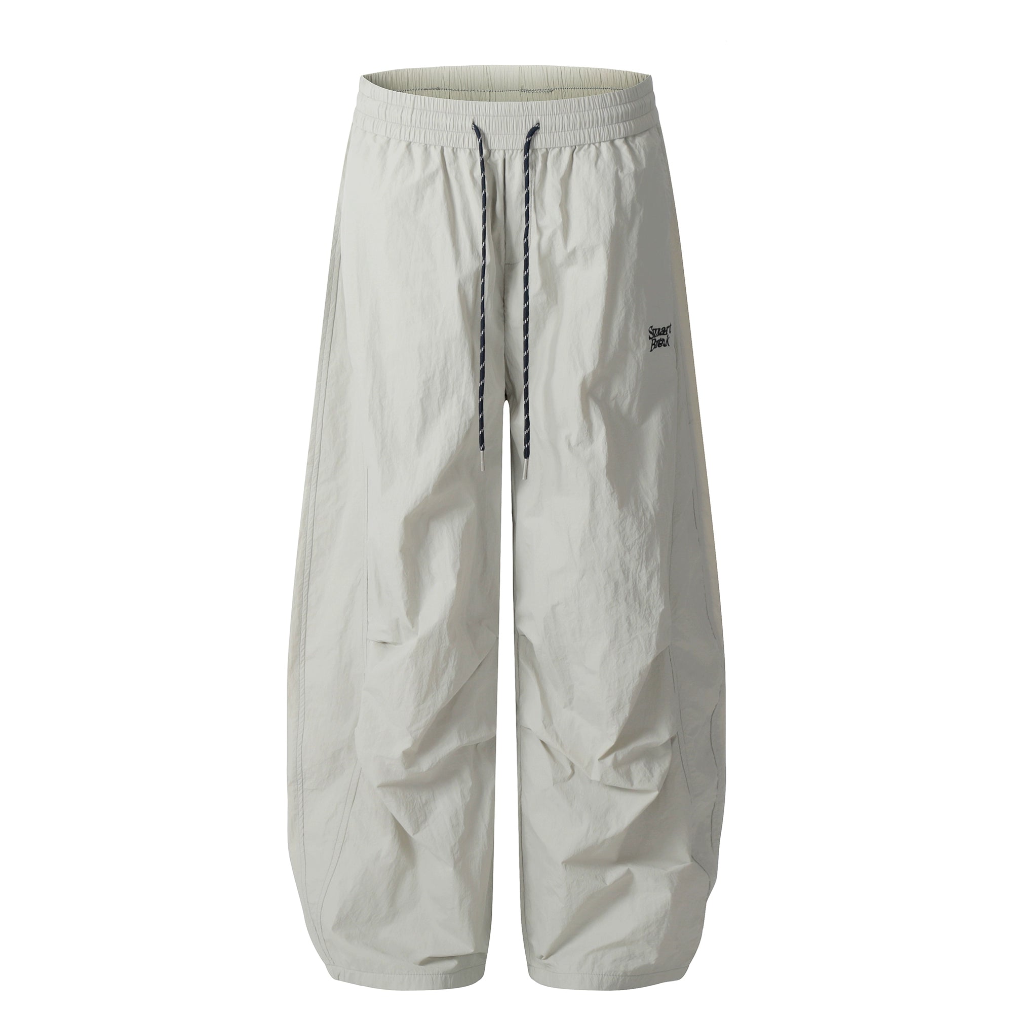 BLACKLISTS Pleated Embroidered Dance Wide-leg Scimitar Pants