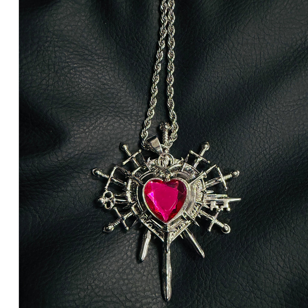 PAIKI Retro Love Splicing Necklace