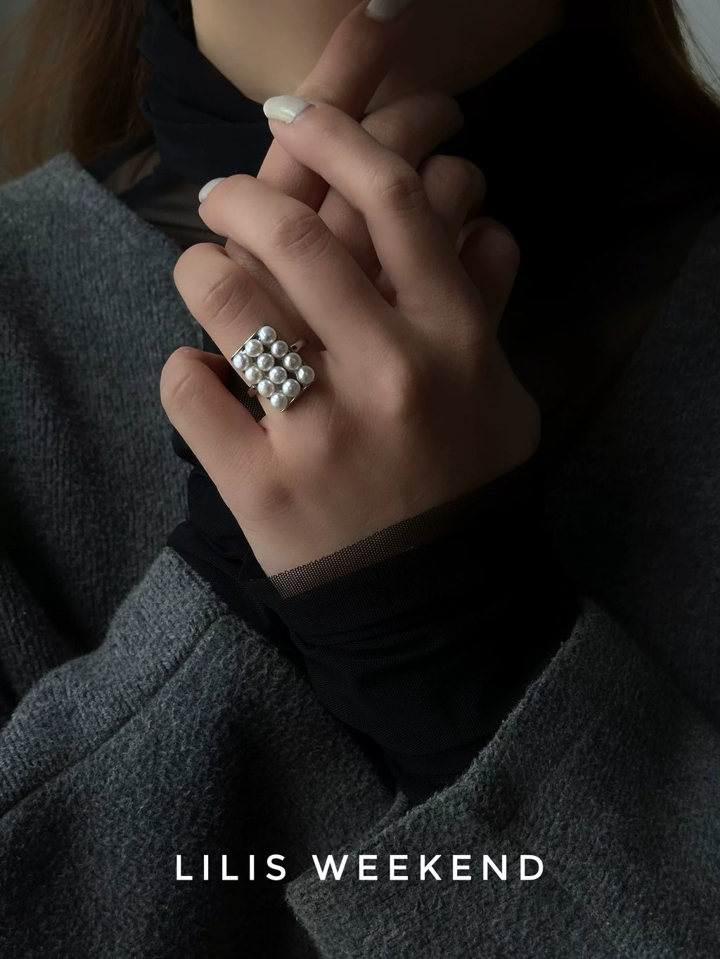Lilis Weekend Exquisite Natural Pearl Ring