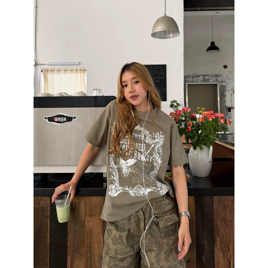 CCYE Casual Loose Versatile Tee