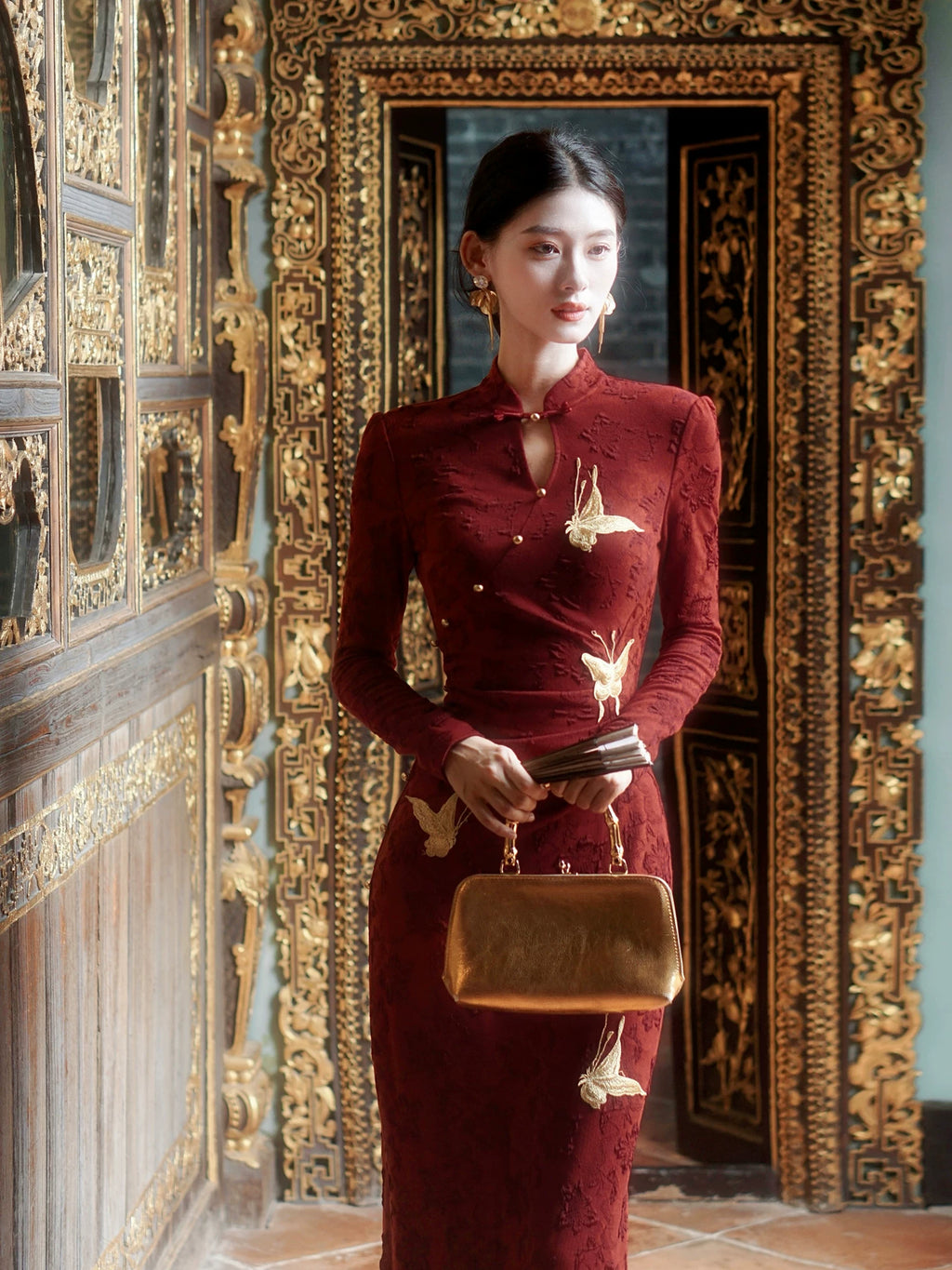 ZIHE High-end Festive Knitted Dress