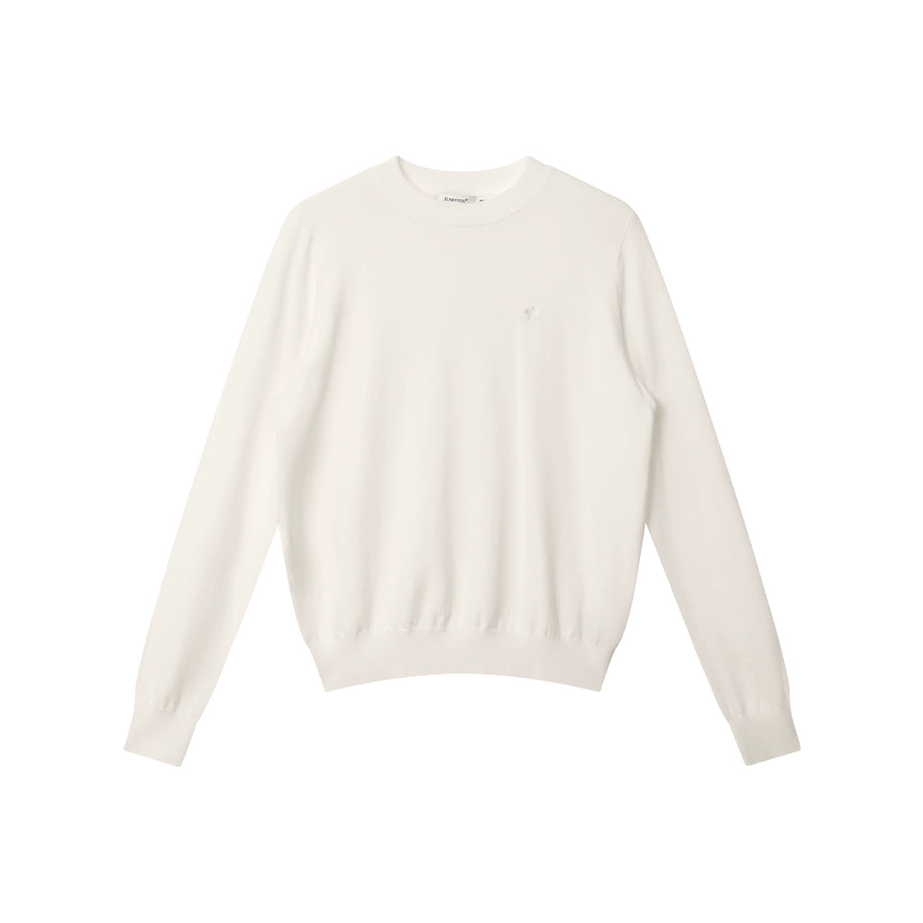 FUNKYFUN Bottomed Long-sleeved Knitted Pullover