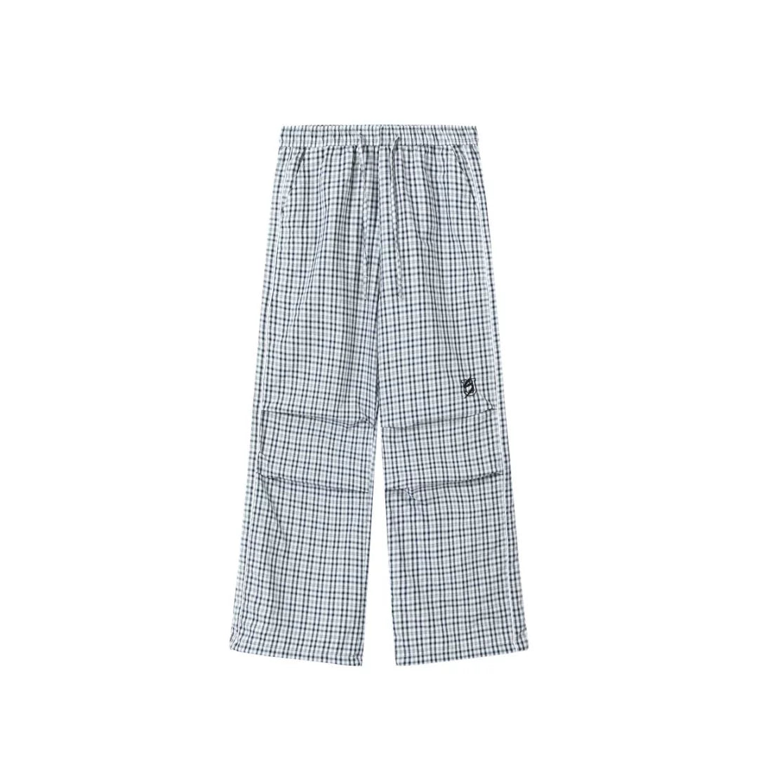 US Loose Quick-drying Anti-wrinkle Drawstring Casual Trousers