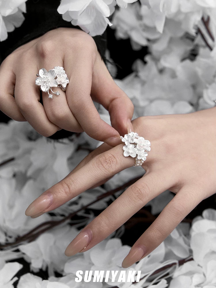 SUMIYAKI Sakura Multi-layer Ring