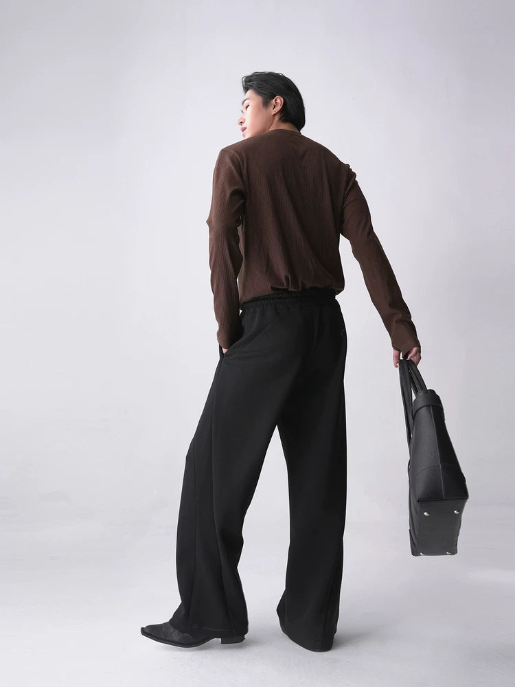 SOUTH FISH Cloud Ink 400g Wrinkle-Resistant Straight-Leg Joggers
