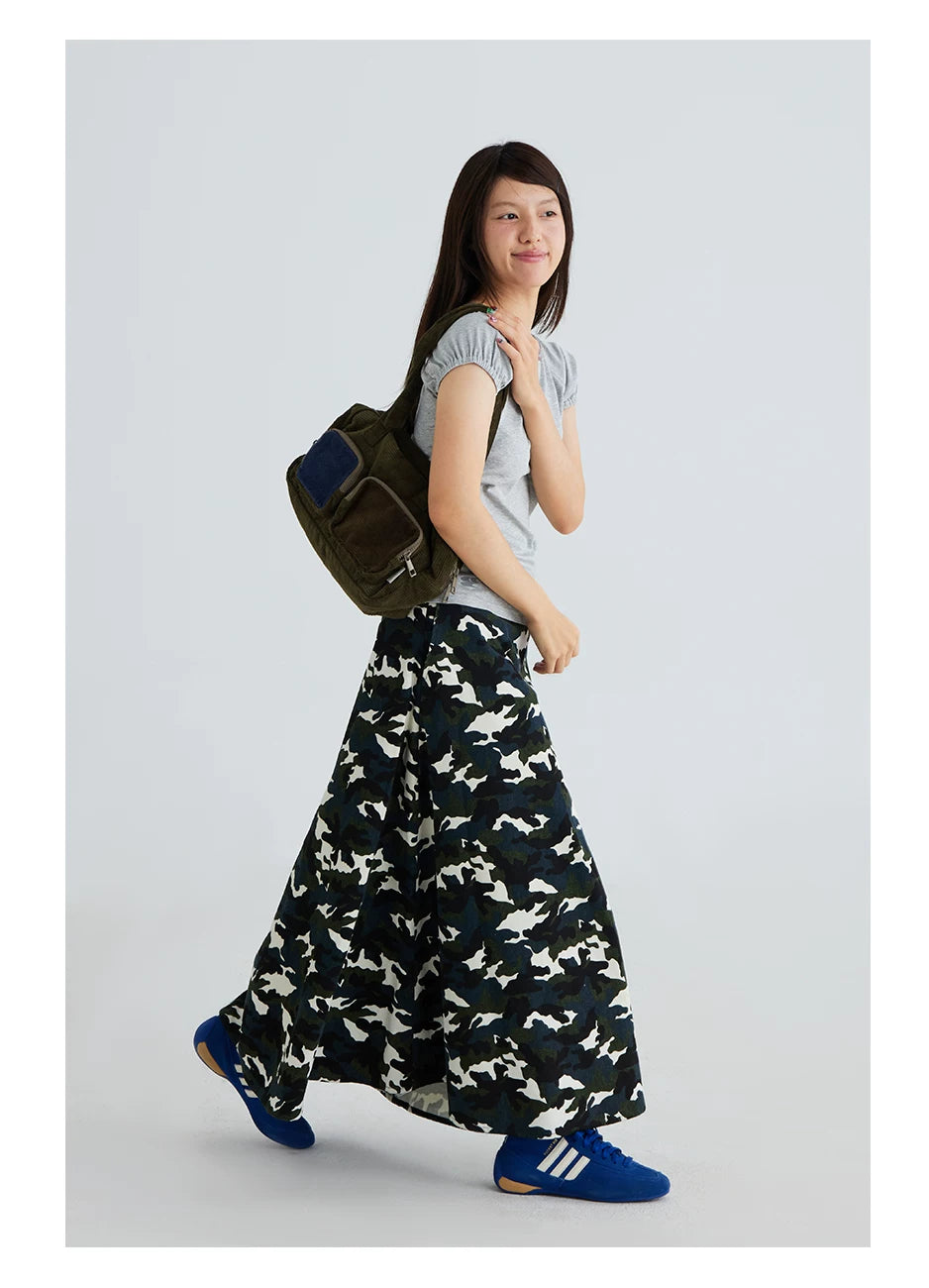 CryingCenter Corduroy Shoulder Underarm Bag